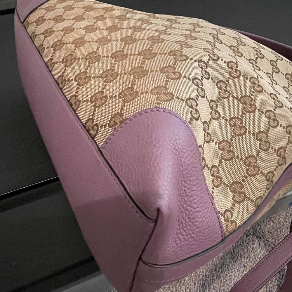 Authentic Gucci Canvas Bag
